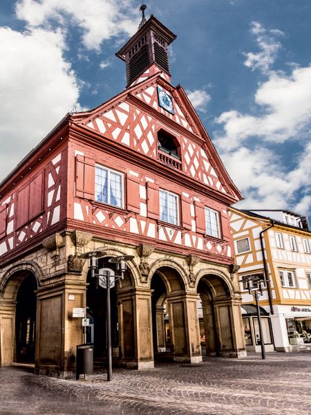 Produktbild: CALVENDO Puzzle Waiblingen Marktplatz 1000 Teile Lege-Gr&ouml;&szlig;e 48 x 64 cm Foto-Puzzle Bild von Horst Eisele