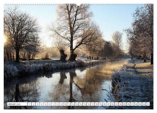 Produktbild: Die Niers im Jahreslauf (hochwertiger Premium Wandkalender 2026 DIN A2 quer), Kunstdruck in Hochglanz