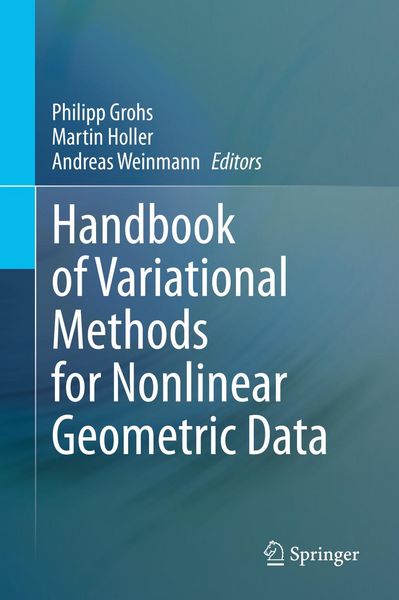 Produktbild: Handbook of Variational Methods for Nonlinear Geometric Data
