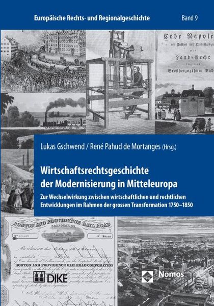 Produktbild: Wirtschaftsrechtsgeschichte der Modernisierung in Mitteleuropa