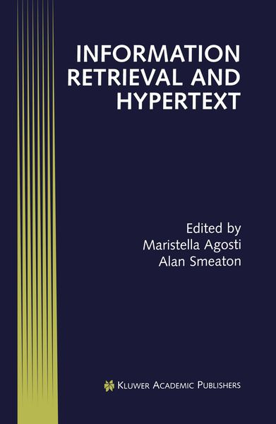 Produktbild: Information Retrieval and Hypertext