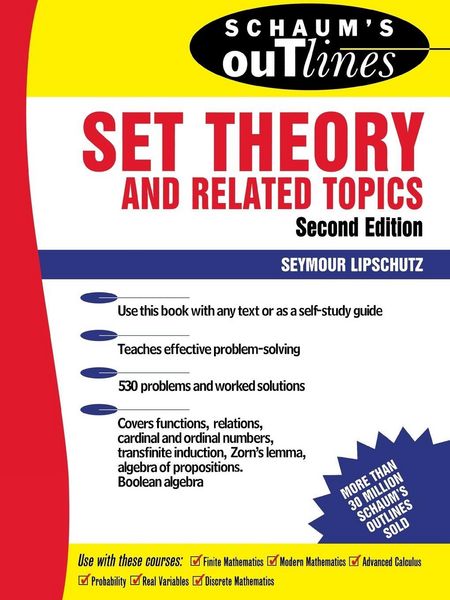 Produktbild: Schaum's Outline of Set Theory and Related Topics