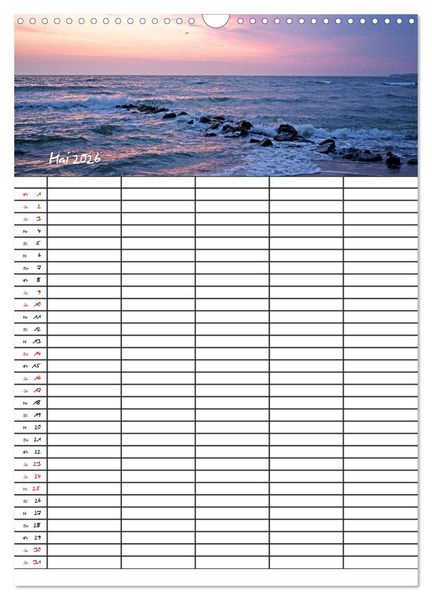 Produktbild: Timmendorfer Strand - Ostsee Urlaubsparadies (Wandkalender 2026 DIN A3 hoch), CALVENDO Monatskalender