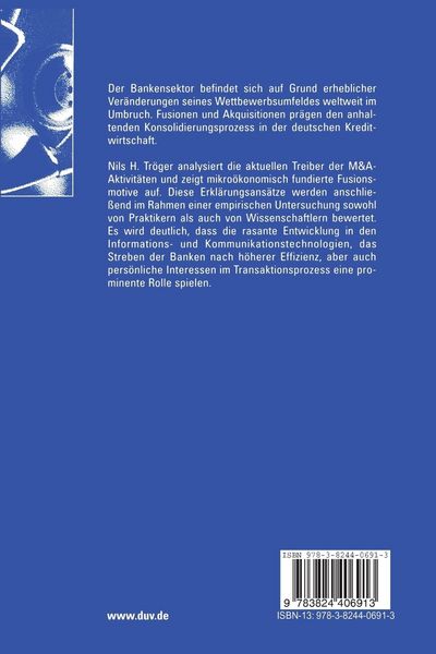 Produktbild: Mergers & Acquisitions im deutschen Bankensektor