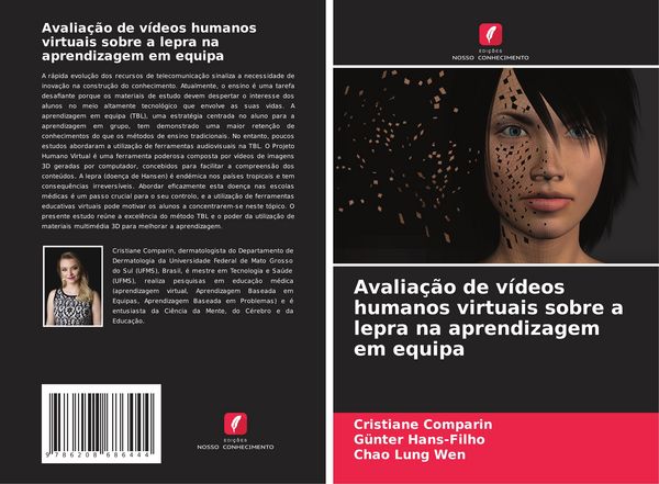Produktbild: Avalia&ccedil;&atilde;o de v&iacute;deos humanos virtuais sobre a lepra na aprendizagem em equipa