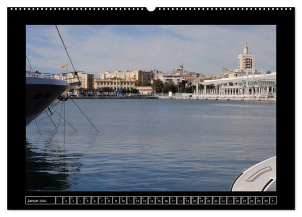 Produktbild: M&aacute;laga - 50mm (Wandkalender 2026 DIN A2 quer), CALVENDO Monatskalender