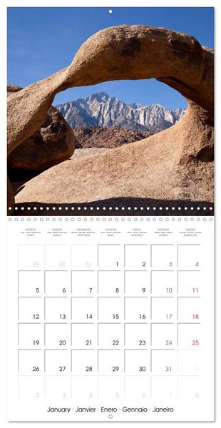 Produktbild: California - USA (Wall Calendar 2026 12 &times; 12 Inch) CALVENDO 12 Month Wall Calendar