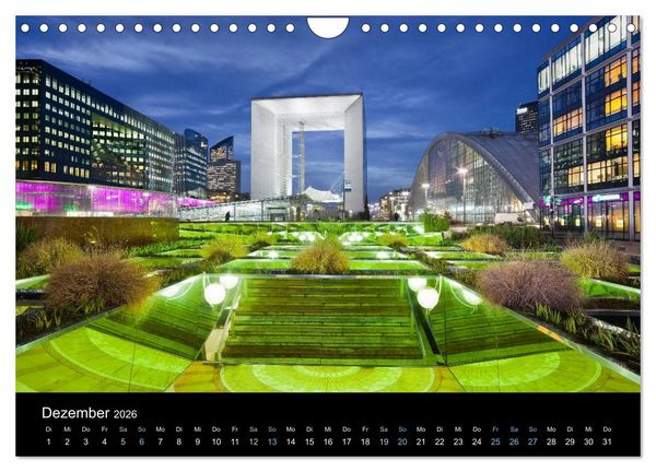 Produktbild: Metropolen zur blauen Stunde 2026 (Wandkalender 2026 DIN A4 quer), CALVENDO Monatskalender