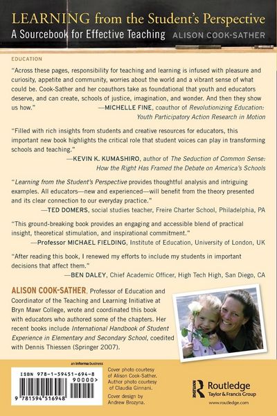 Produktbild: Learning from the Student's Perspective