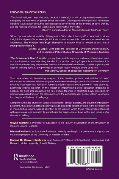 Produktbild: The Problem with Boys' Education