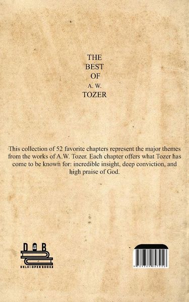 Produktbild: The Best Of A. W. Tozer