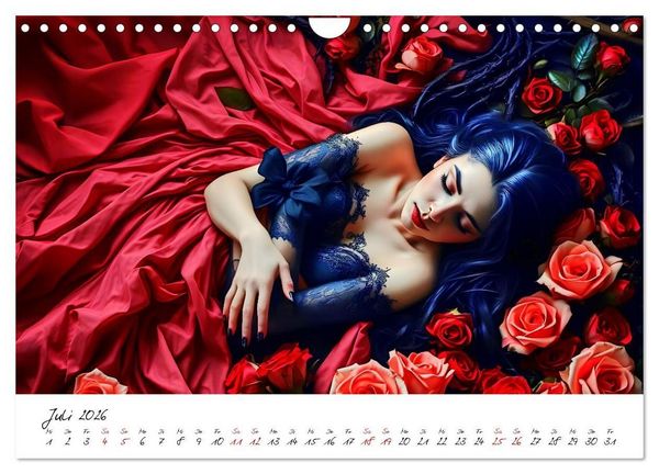 Produktbild: Dunkle M&auml;rchenwelten (Wandkalender 2026 DIN A4 quer), CALVENDO Monatskalender