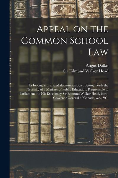 Produktbild: Appeal on the Common School Law [microform]