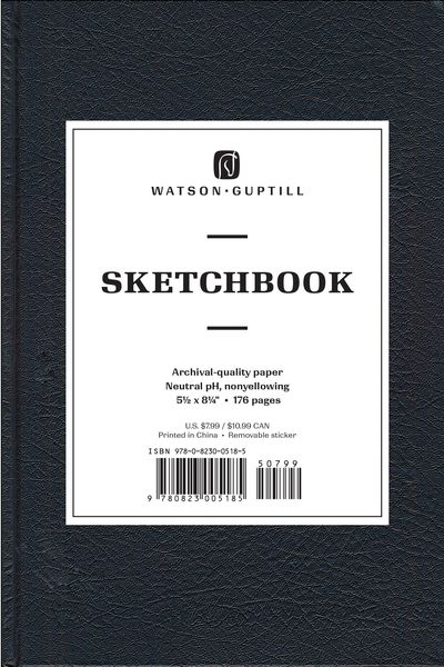 Produktbild: Medium Sketchbook (Black)