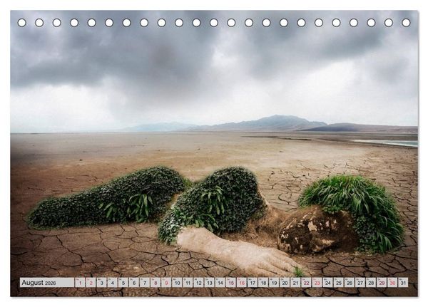 Produktbild: Surrealer Traum (Tischkalender 2026 DIN A5 quer), CALVENDO Monatskalender