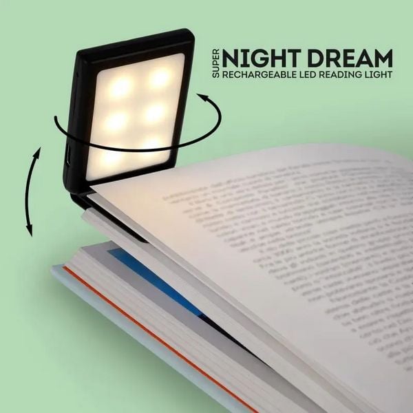Produktbild: Legami LED Leselicht - Super Night Dream - Wiederaufladbar