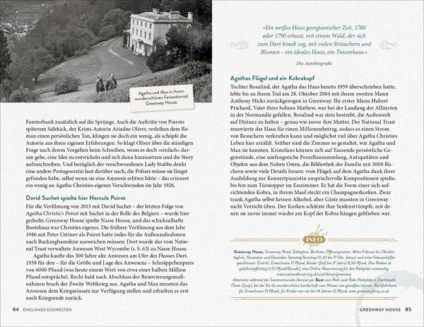 Produktbild: Der inoffizielle Agatha Christie Reisef&uuml;hrer