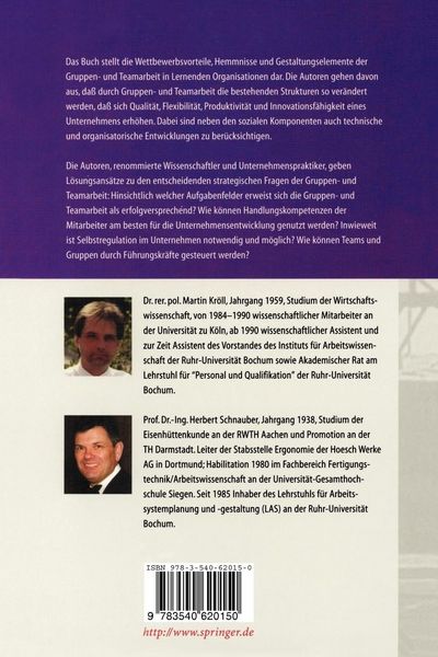 Produktbild: Lernen der Organisation durch Gruppen- und Teamarbeit