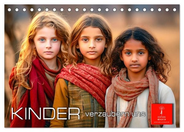 Produktbild: Kinder verzaubern uns (Tischkalender 2026 DIN A5 quer), CALVENDO Monatskalender