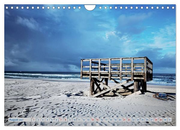 Produktbild: Strand-Einsamkeit. Ein Sylter Winter (Wandkalender 2027 DIN A4 quer), CALVENDO Monatskalender