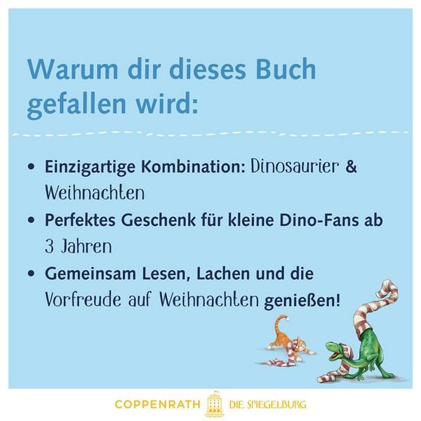 Produktbild: Dinosaurier feiern Weihnachten (Bd. 6)