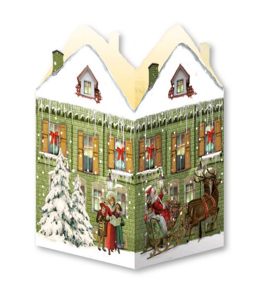 Produktbild: Mini-Adventskalender &ndash; Nostalgische Weihnachtsh&auml;user