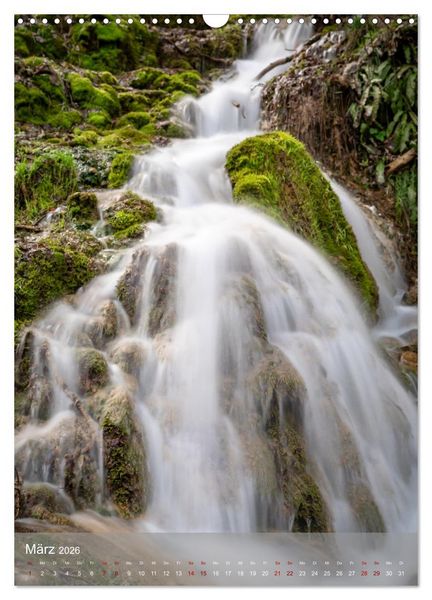 Produktbild: Bad Urach Wasserf&auml;lle (Wandkalender 2026 DIN A3 hoch), CALVENDO Monatskalender