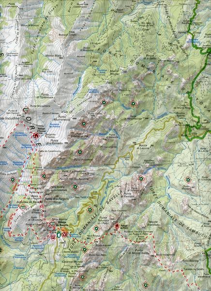 Produktbild: Libris Wanderkarte 20 Corse 1 : 50 000