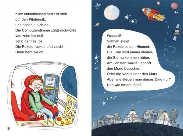Produktbild: Duden Leseprofi &ndash; Lennart, Titus und die Reise zum Mars, 2. Klasse