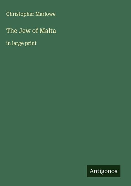 Produktbild: The Jew of Malta