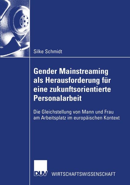 Produktbild: Gender Mainstreaming als Herausforderung f&uuml;r eine zukunftsorientierte Personalarbeit