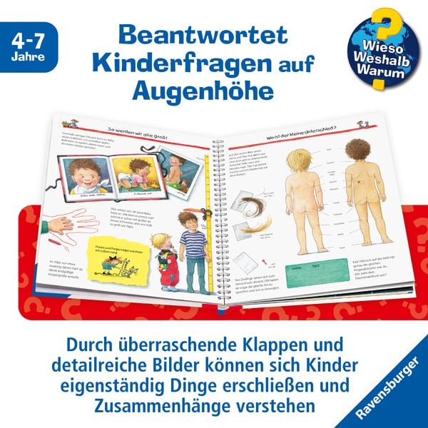Produktbild: Wieso? Weshalb? Warum? Kernreihe, Band 1 - Wir entdecken unseren K&ouml;rper