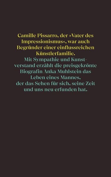 Produktbild: Camille Pissarro oder Von der Kühnheit zu malen