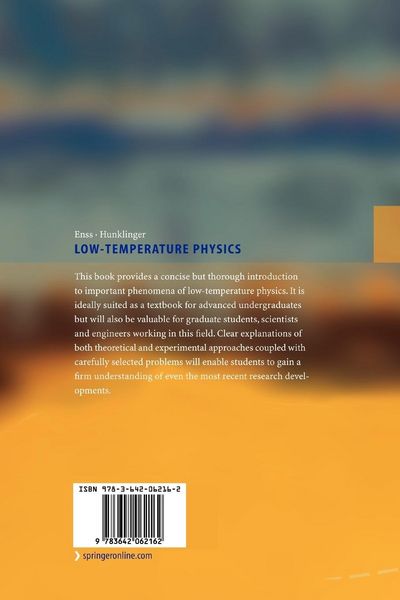 Produktbild: Low-Temperature Physics