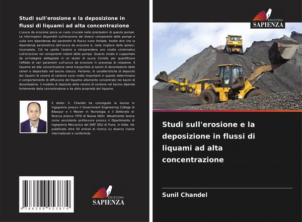 Produktbild: Studi sull'erosione e la deposizione in flussi di liquami ad alta concentrazione