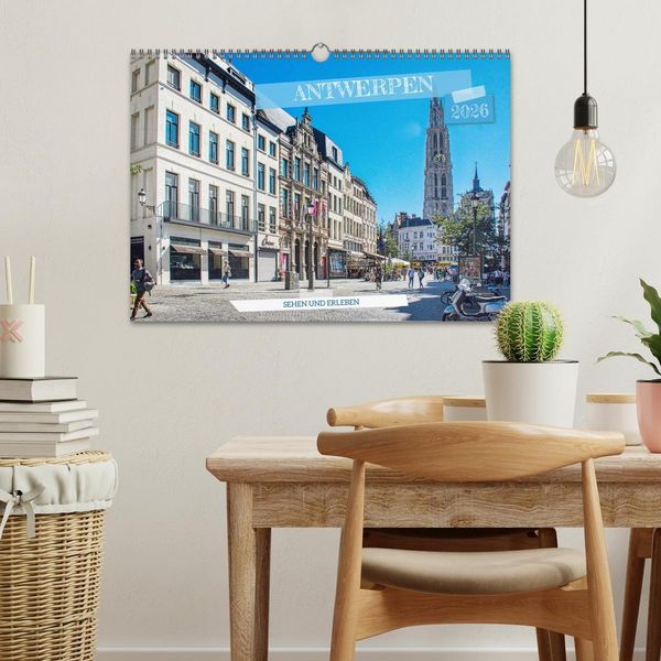 Produktbild: Antwerpen - sehen und erleben (Wandkalender 2026 DIN A3 quer), CALVENDO Monatskalender