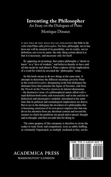 Produktbild: Inventing the Philosopher An Essay on the Dialogues of Plato