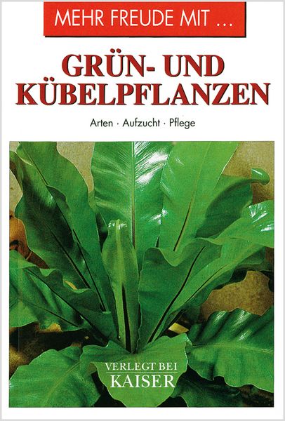 Mehr Freude mit ... Grün- und Kübelpflanzen, Taschenbuch von , Neuer Kaiser, 978-3-8468-1108-5
