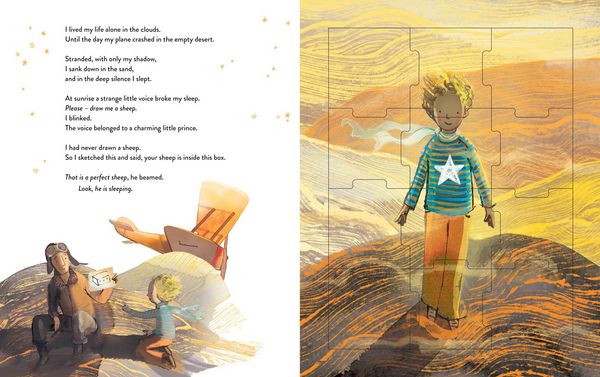 Produktbild: LITTLE PRINCE JIGSAW BK BRD