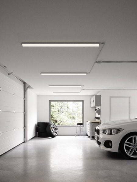 Produktbild: Nordlux Westport 60 Feuchtraumleuchte LED 11W Neutralwei&szlig; Grau
