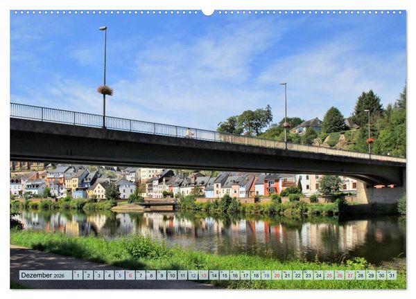 Produktbild: Saarburg - Ein sehenswertes St&auml;dtchen an der Saar (hochwertiger Premium Wandkalender 2026 DIN A2 quer), Kunstdruck in Hochglanz
