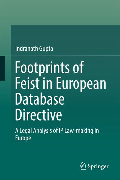 Produktbild: Footprints of Feist in European Database Directive