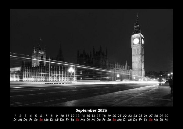 Produktbild: London 2026 Fotokalender DIN A3