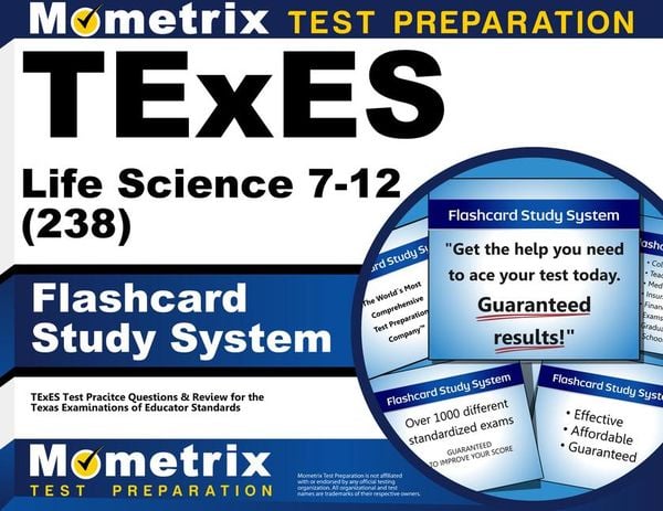 Produktbild: TExES Life Science 7-12 (238) Flashcard Study System