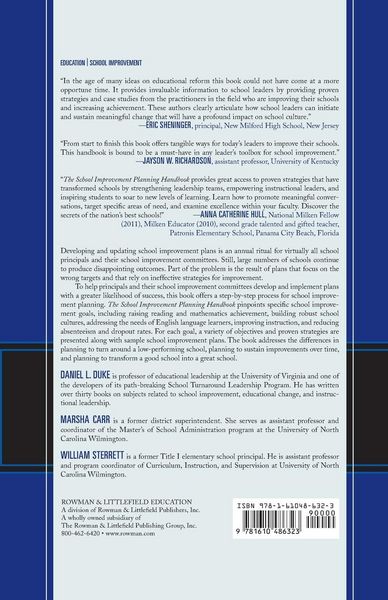 Produktbild: School Improvement Planning Handbook