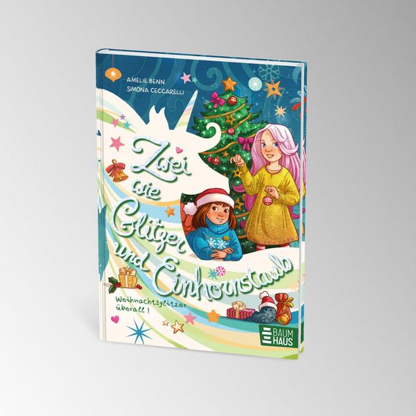 Zwei wie Glitzer und Einhornstaub – Weihnachtsglitzer überall!