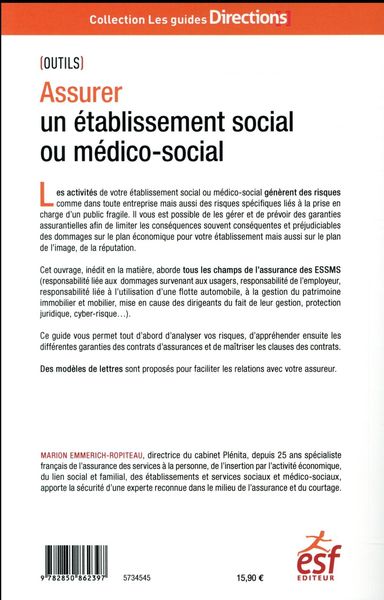 Produktbild: Assurer un etablissement social ou