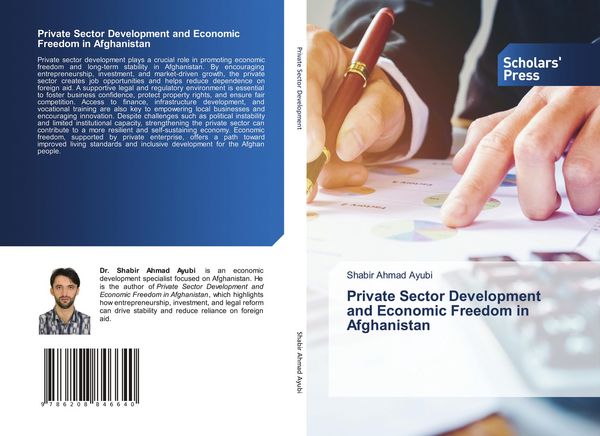 Produktbild: Private Sector Development and Economic Freedom in Afghanistan