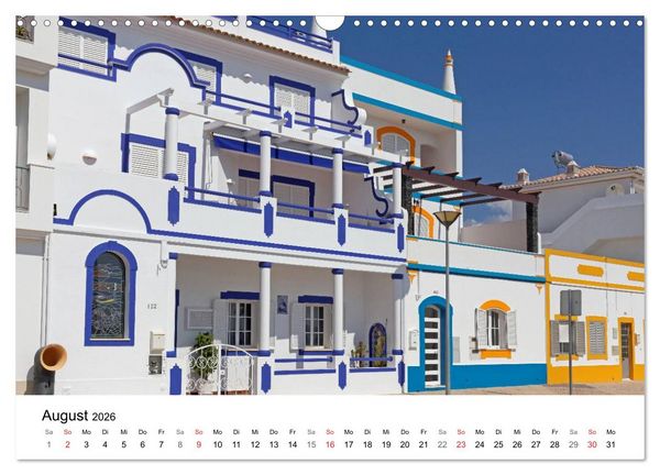 Produktbild: Algarve von Sagres bis Tavira (Wandkalender 2026 DIN A3 quer), CALVENDO Monatskalender