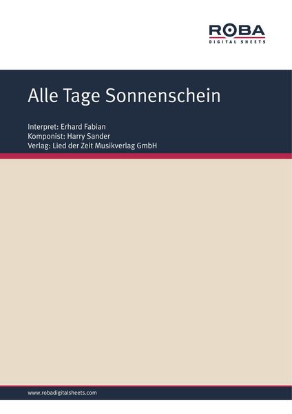 Produktbild: Alle Tage Sonnenschein